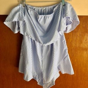 Off-the-Shoulder Romper
